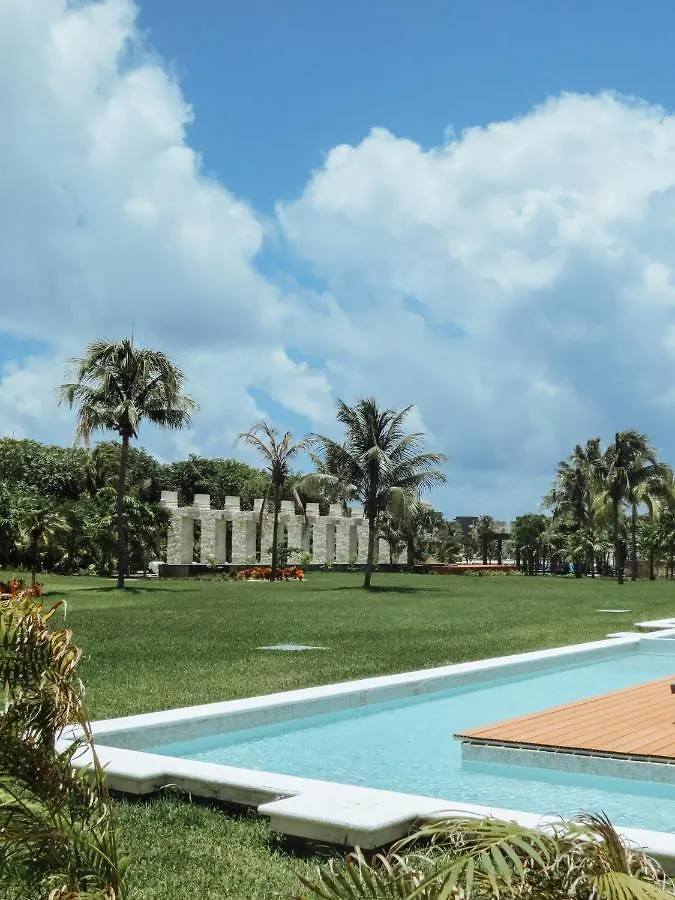Apartmán Impecable Y Lujoso Departamento Frente Al Mar En Mareazul Del Club De Golf Corasol Playa del Carmen