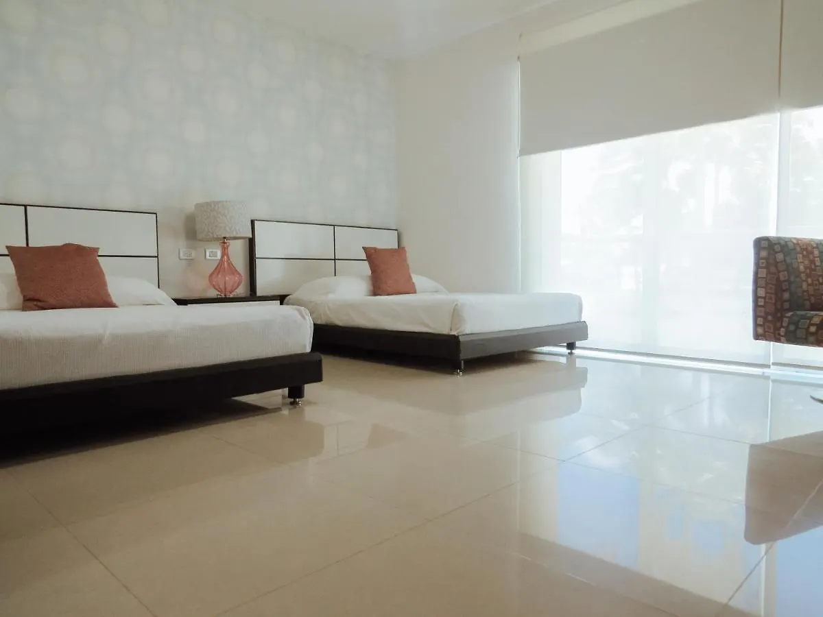 Apartament Impecable Y Lujoso Departamento Frente Al Mar En Mareazul Del Club De Golf Corasol Playa del Carmen